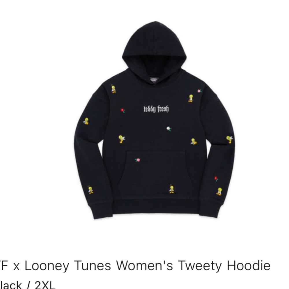 2XL Teddy Fresh Looney Tunes hoodie. 100% cotton.